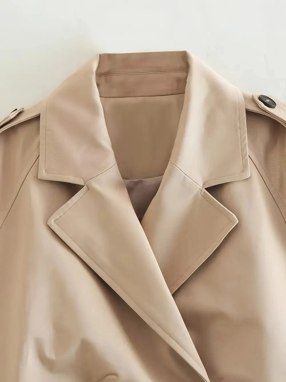 Double Breasted Trench Jacket