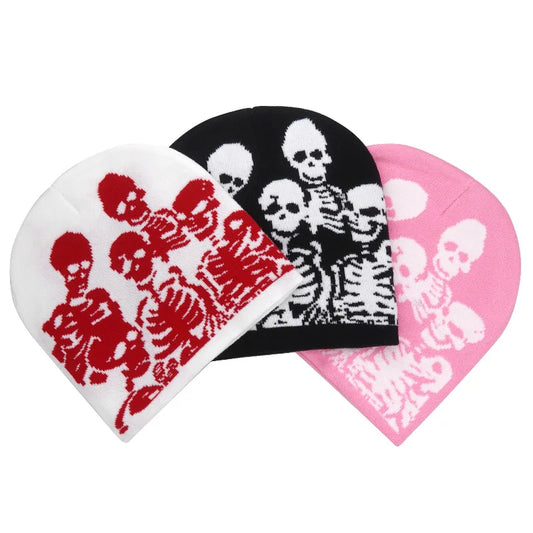 Beanies Skull Print