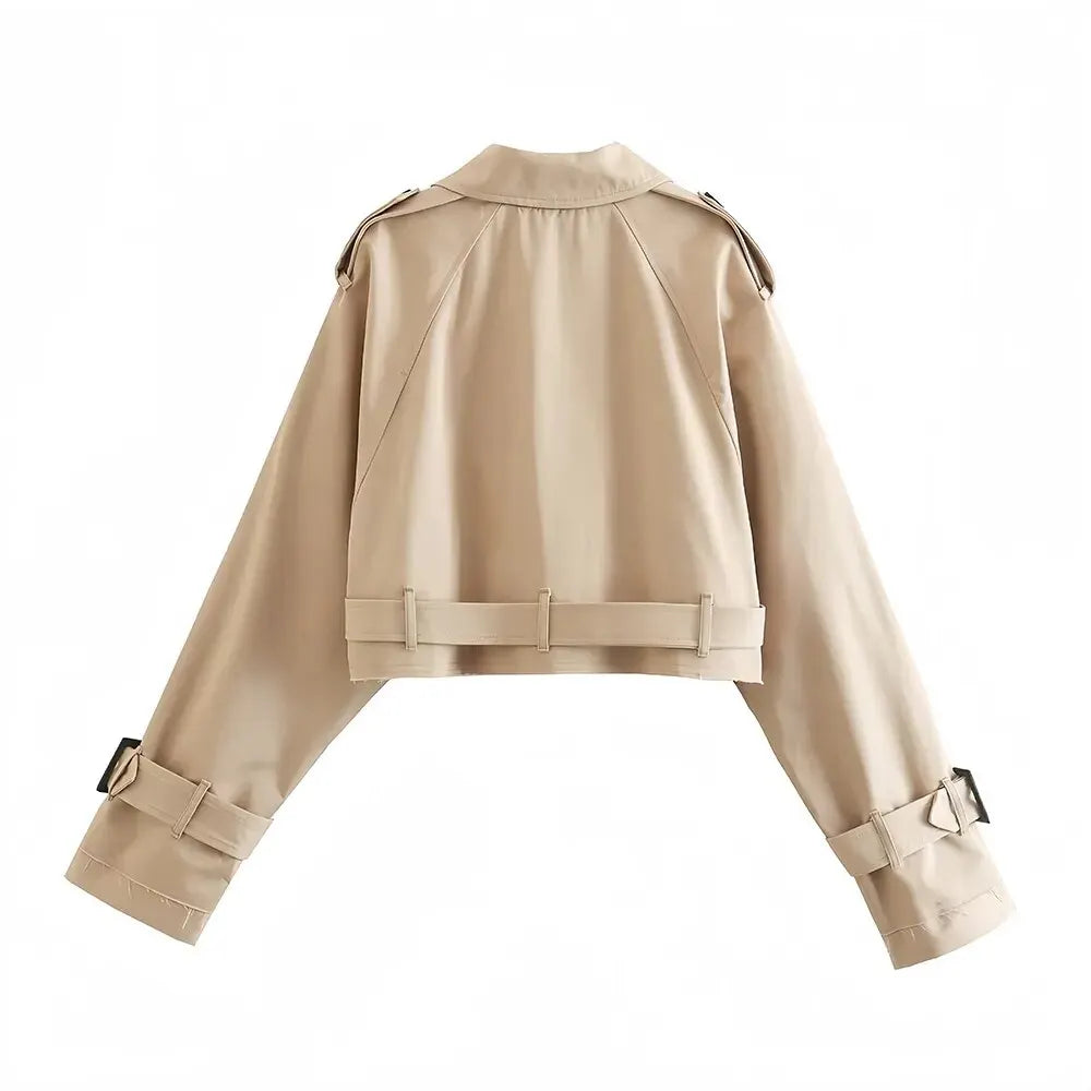 Double Breasted Trench Jacket