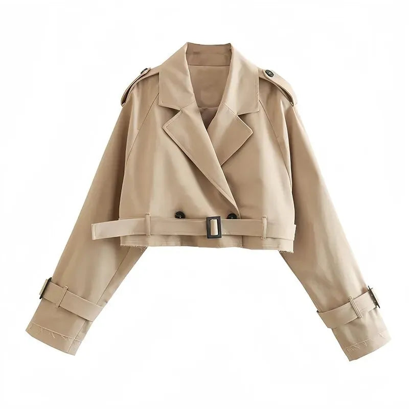 Double Breasted Trench Jacket