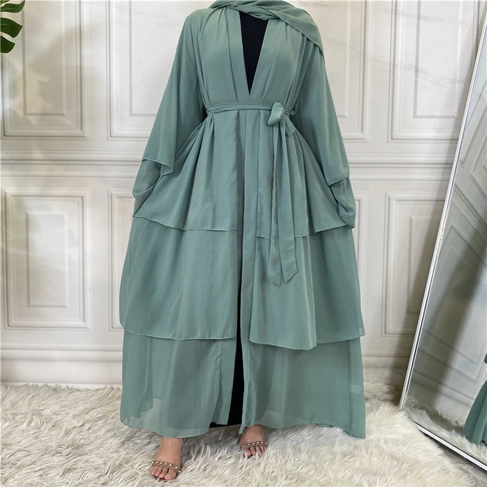 Layered Abaya