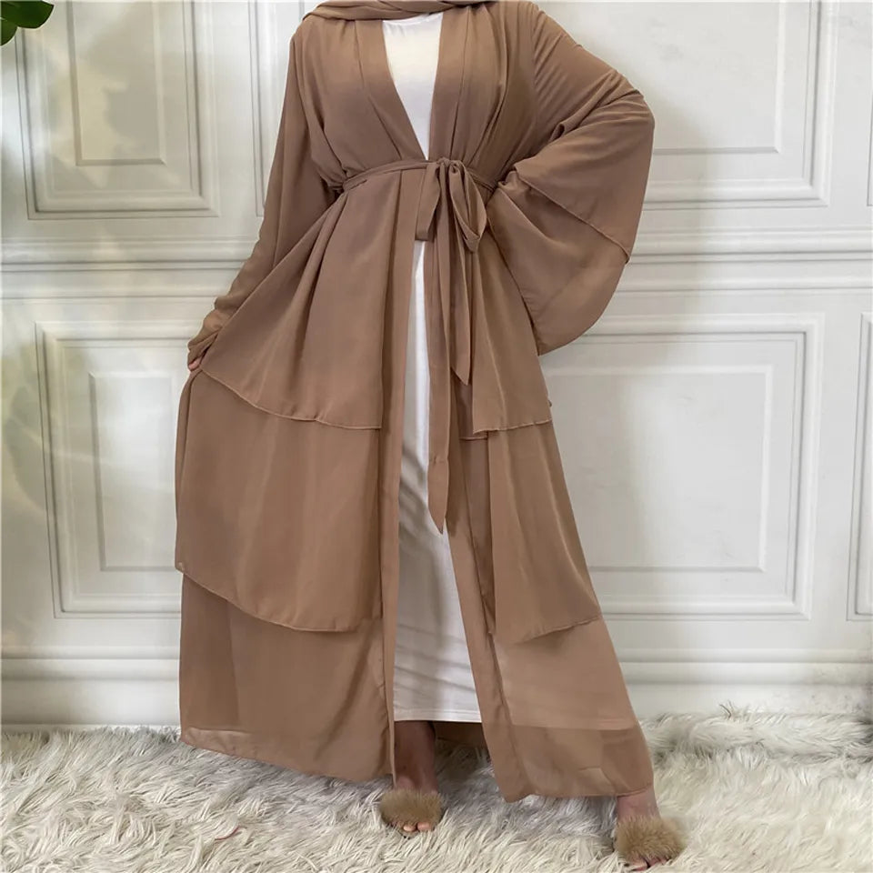 Layered Abaya