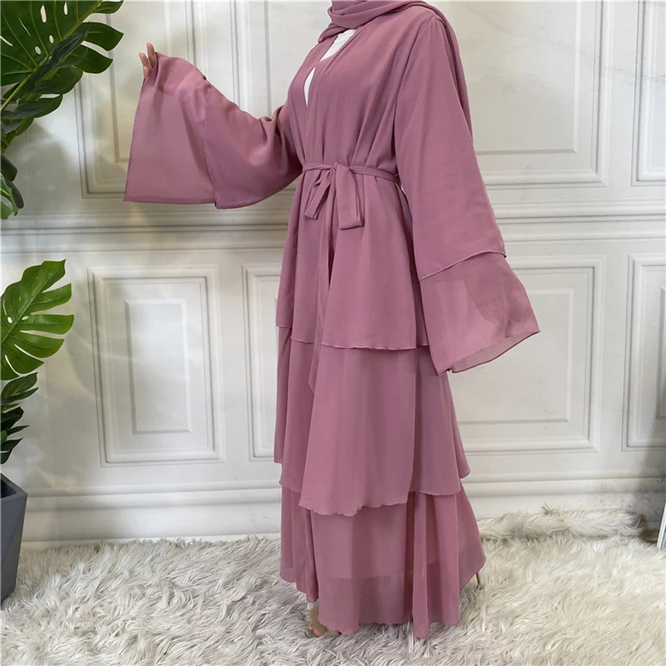 Layered Abaya