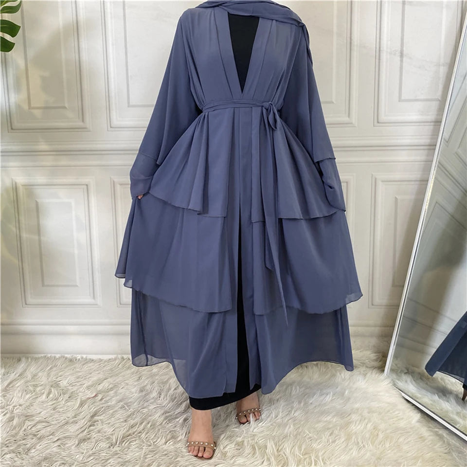 Layered Abaya