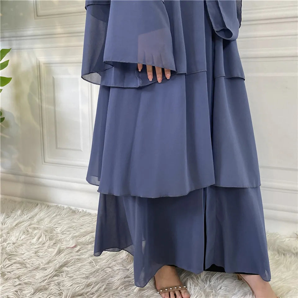 Layered Abaya