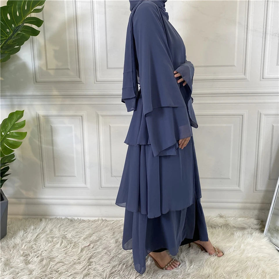 Layered Abaya