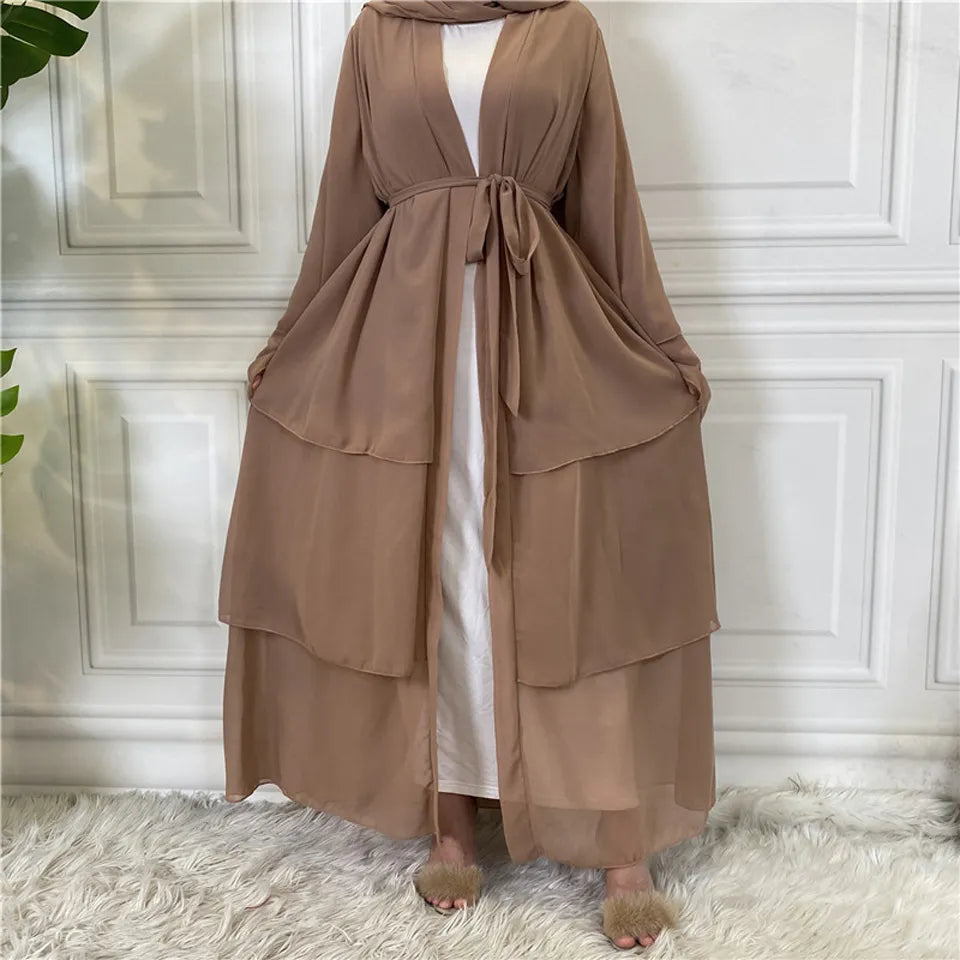 Layered Abaya