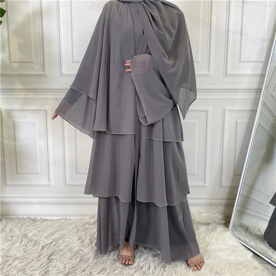 Layered Abaya