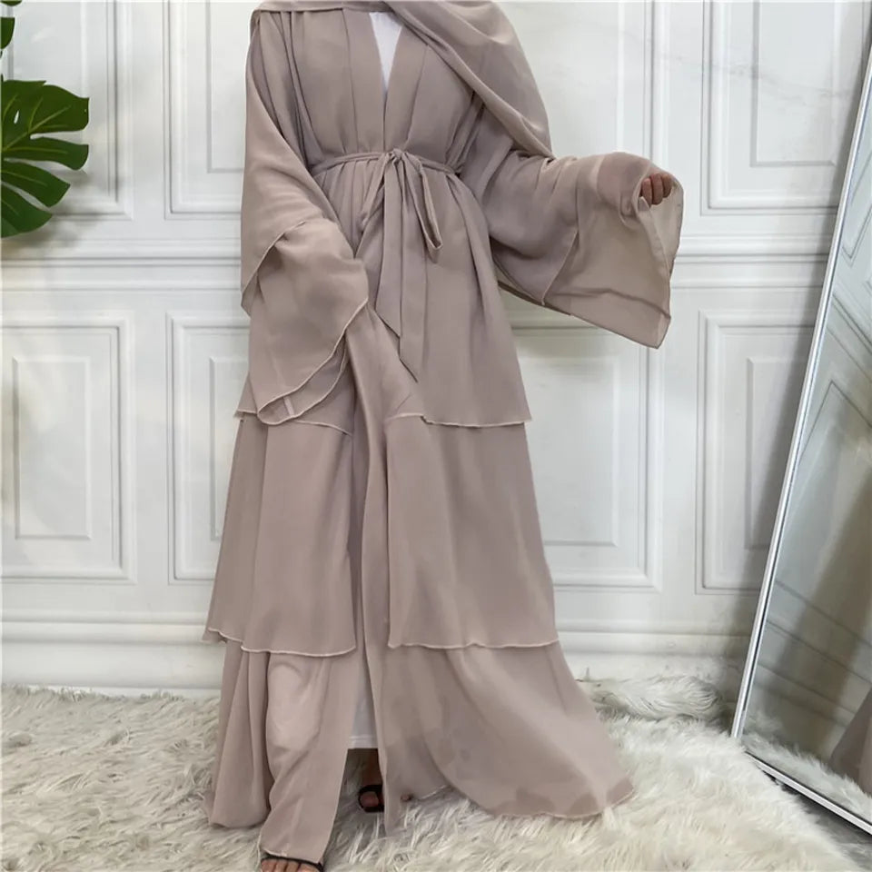 Layered Abaya