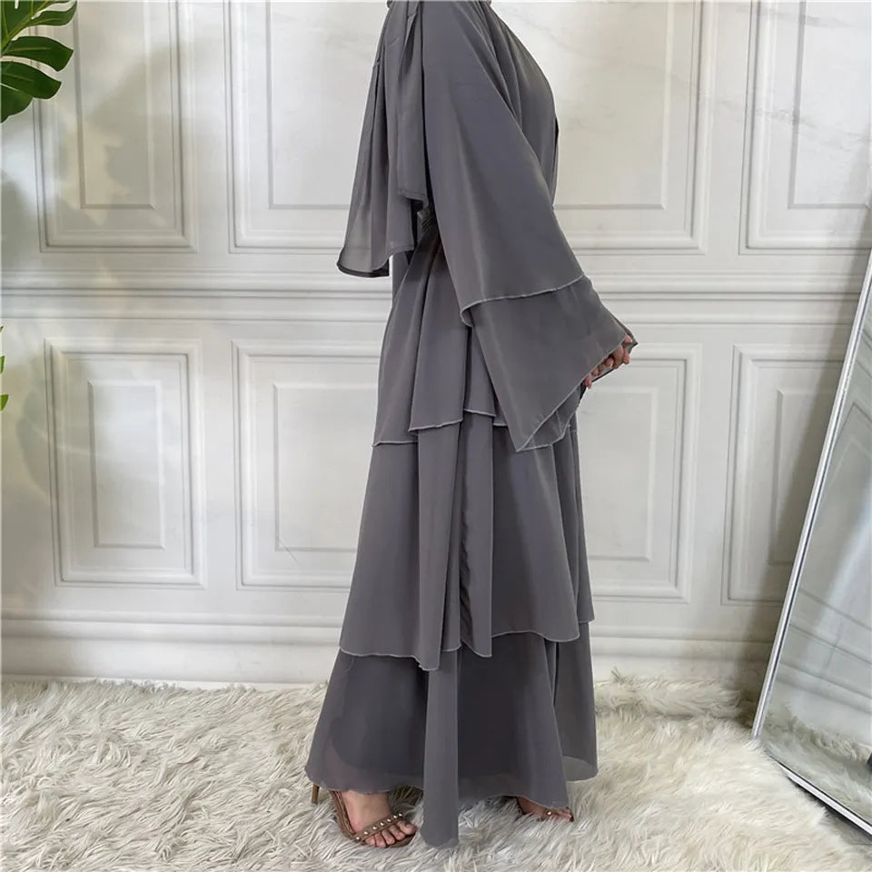 Layered Abaya