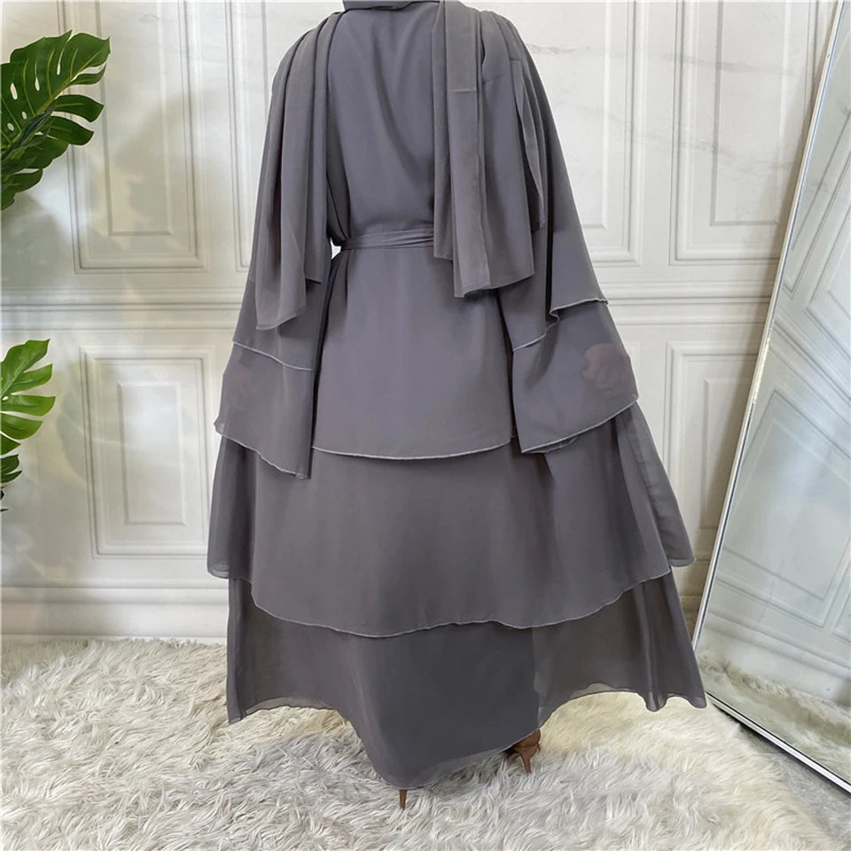 Layered Abaya