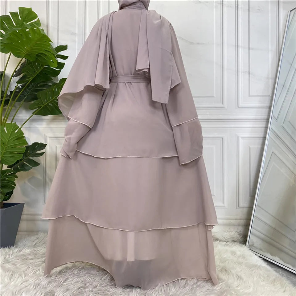 Layered Abaya