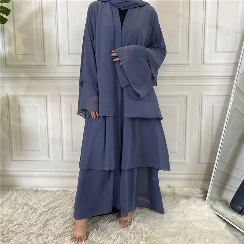 Layered Abaya