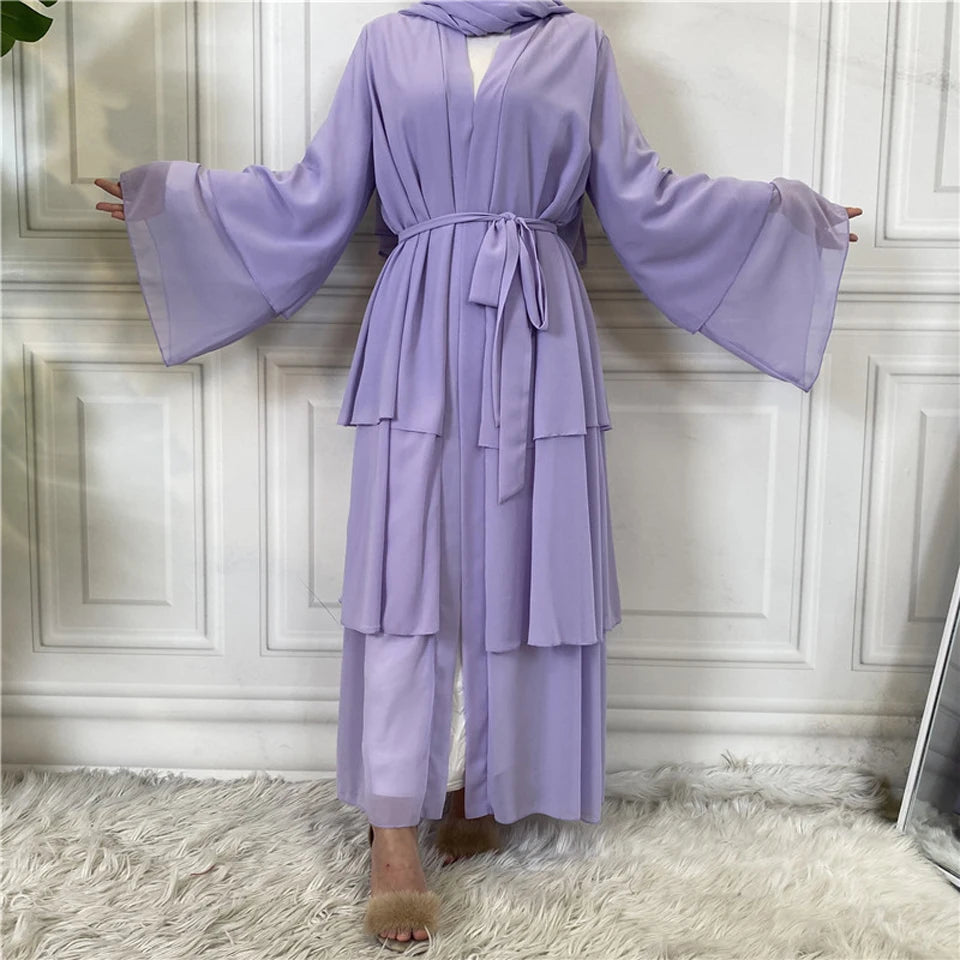 Layered Abaya